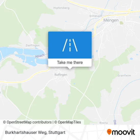 Карта Burkhartshauser Weg