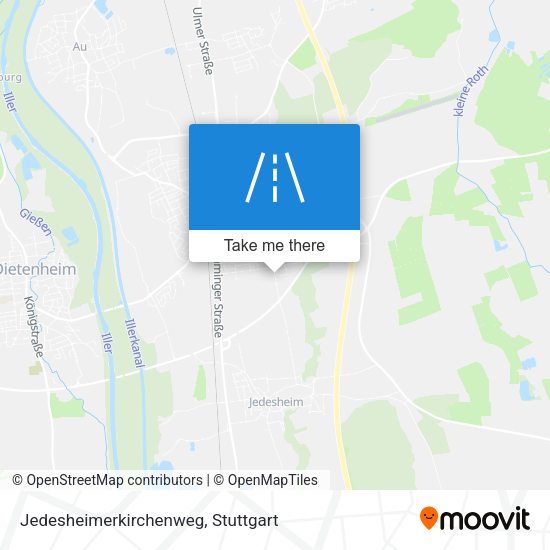 Jedesheimerkirchenweg map