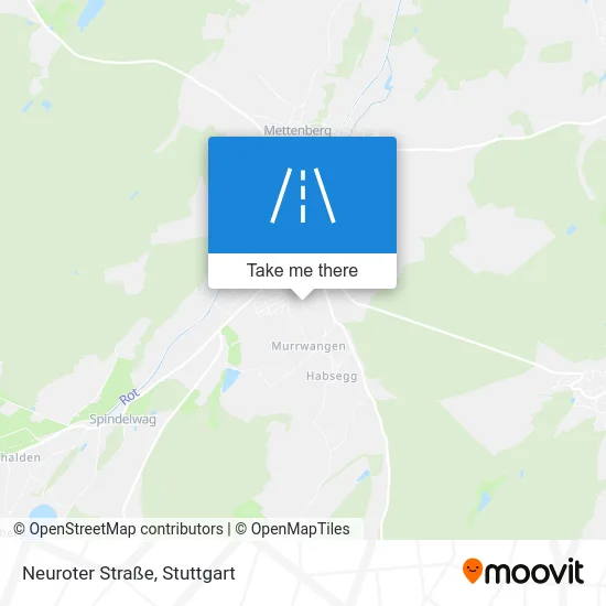 Карта Neuroter Straße