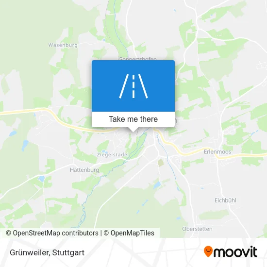 Grünweiler map