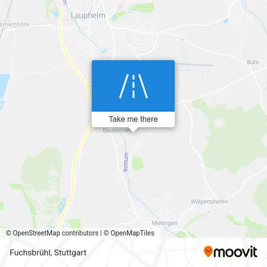 Карта Fuchsbrühl