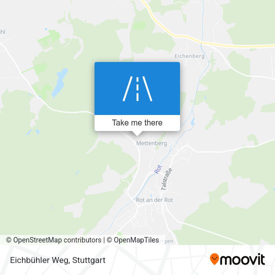 Eichbühler Weg map