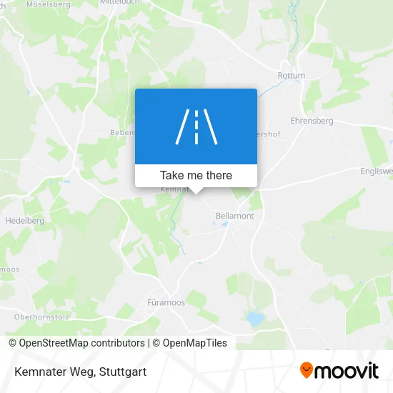Карта Kemnater Weg