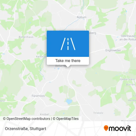 Orzenstraße map