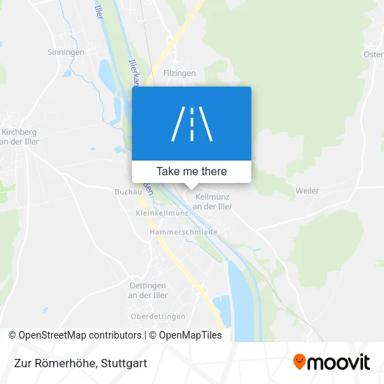 Карта Zur Römerhöhe