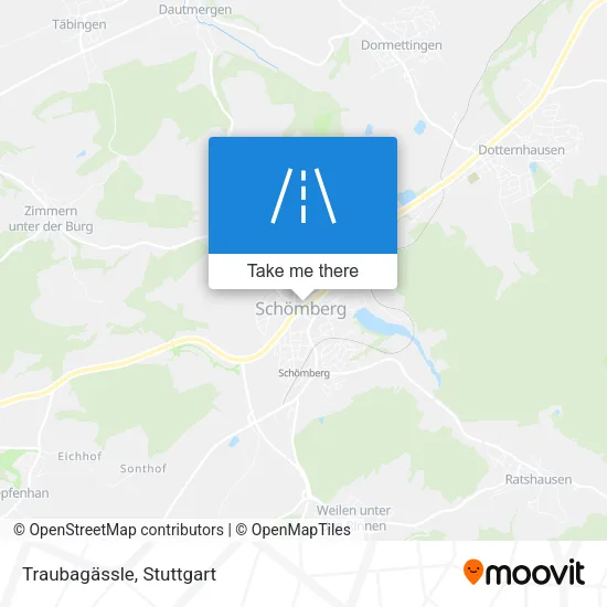 Карта Traubagässle