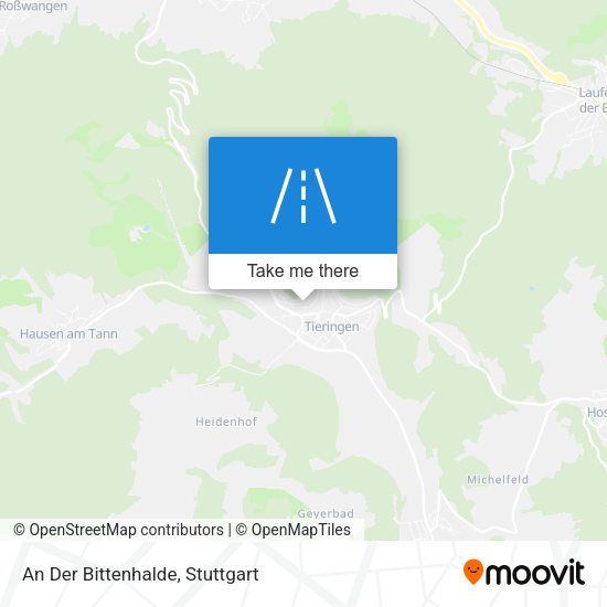 Карта An Der Bittenhalde
