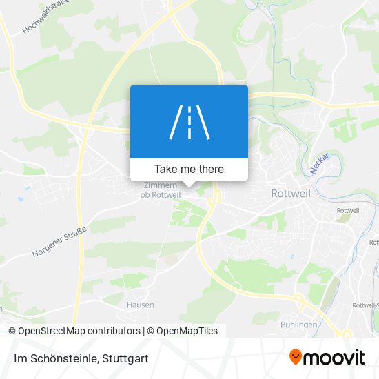 Im Schönsteinle map