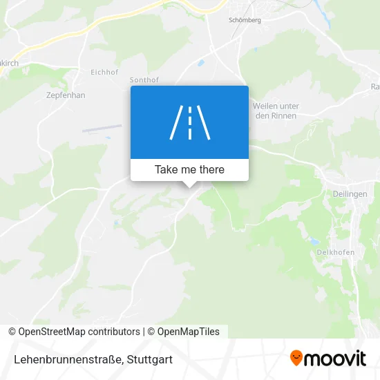 Lehenbrunnenstraße map