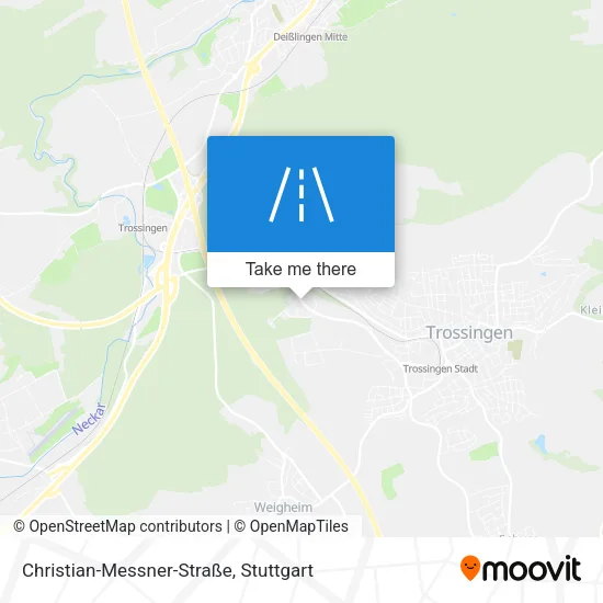 Карта Christian-Messner-Straße