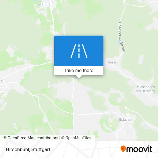 Карта Hirschbühl