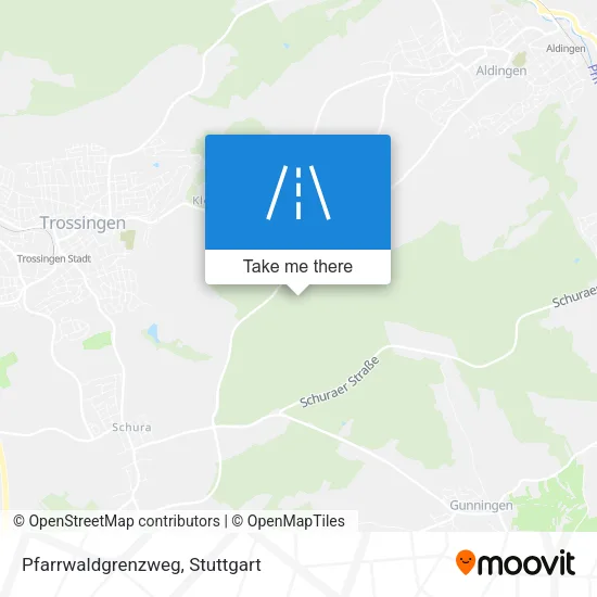Карта Pfarrwaldgrenzweg