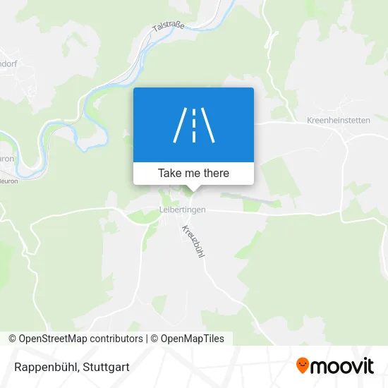 Rappenbühl map