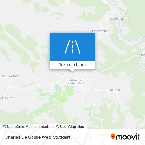 Charles-De-Gaulle-Weg map