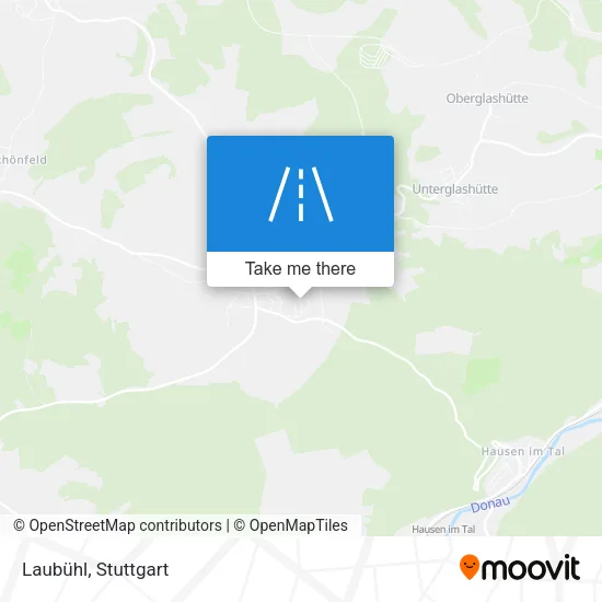 Карта Laubühl