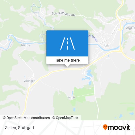 Карта Zeilen