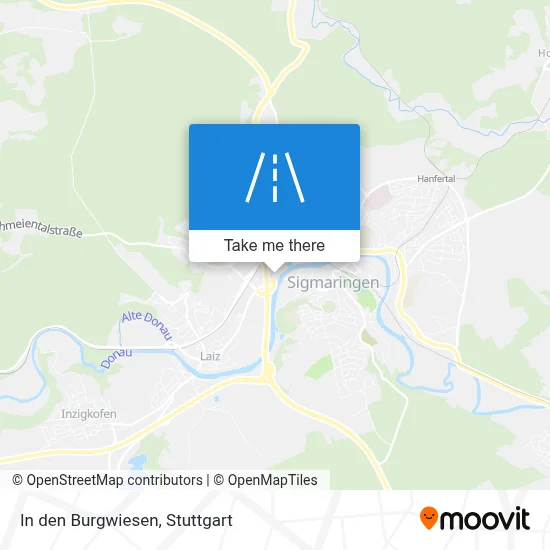 In den Burgwiesen map