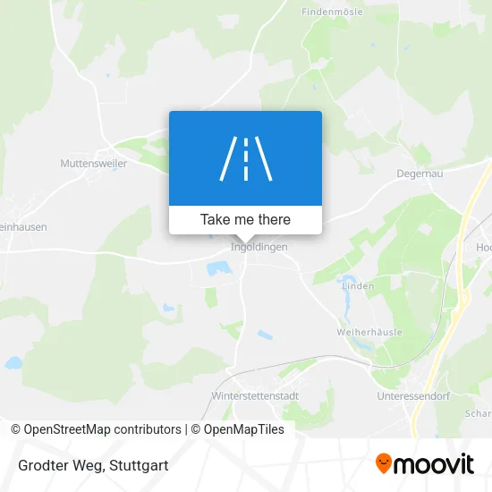 Grodter Weg map