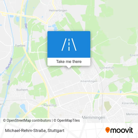 Карта Michael-Rehm-Straße