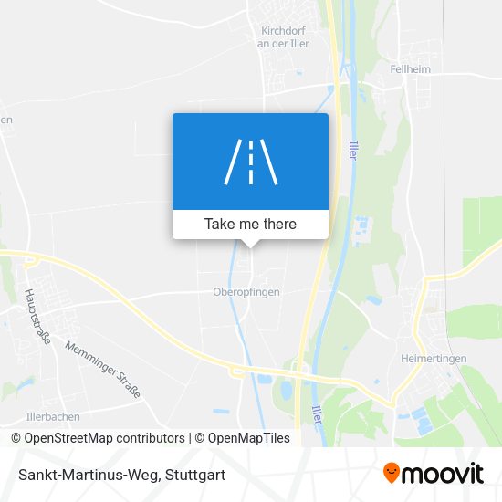 Sankt-Martinus-Weg map