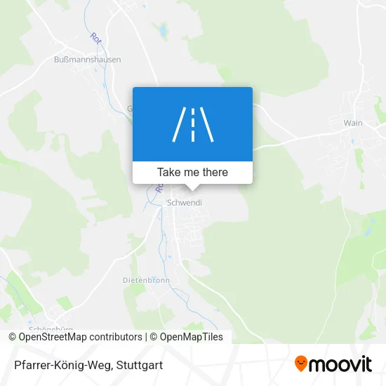 Карта Pfarrer-König-Weg
