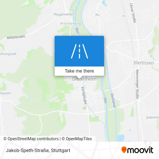 Карта Jakob-Speth-Straße