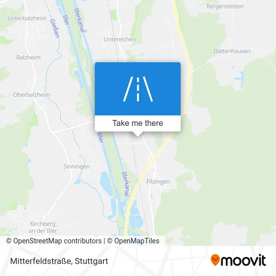 Карта Mitterfeldstraße