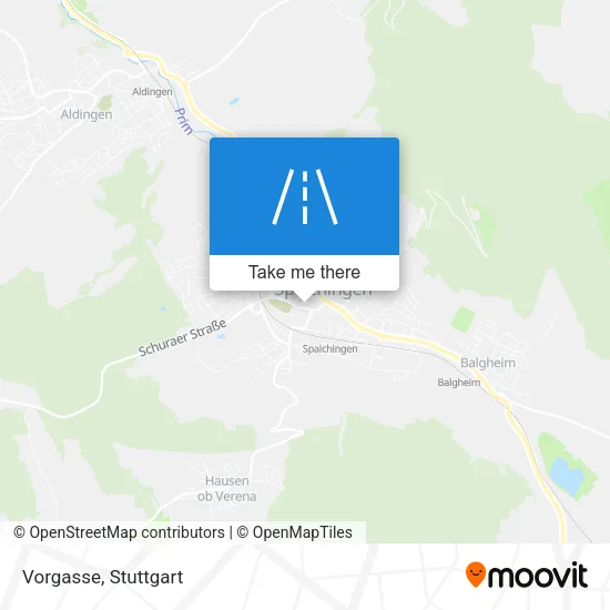 Карта Vorgasse