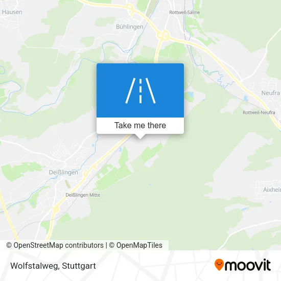 Карта Wolfstalweg