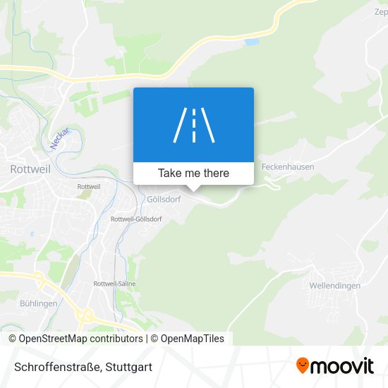 Schroffenstraße map