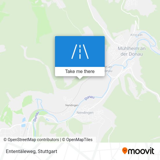 Карта Ententäleweg