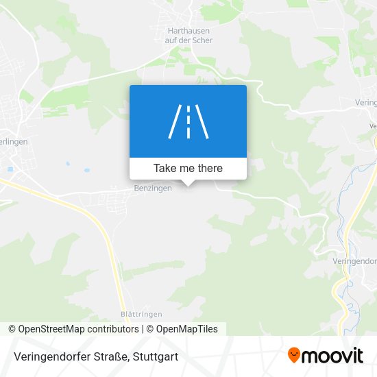 Veringendorfer Straße map