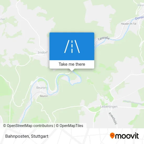 Bahnposten map