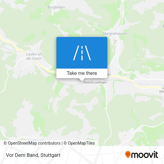 Карта Vor Dem Band