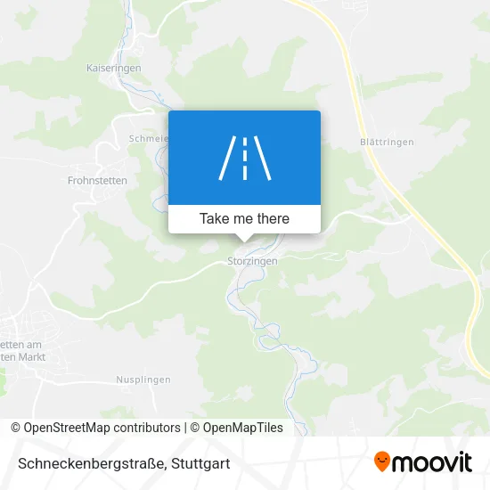 Карта Schneckenbergstraße