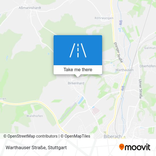 Warthauser Straße map