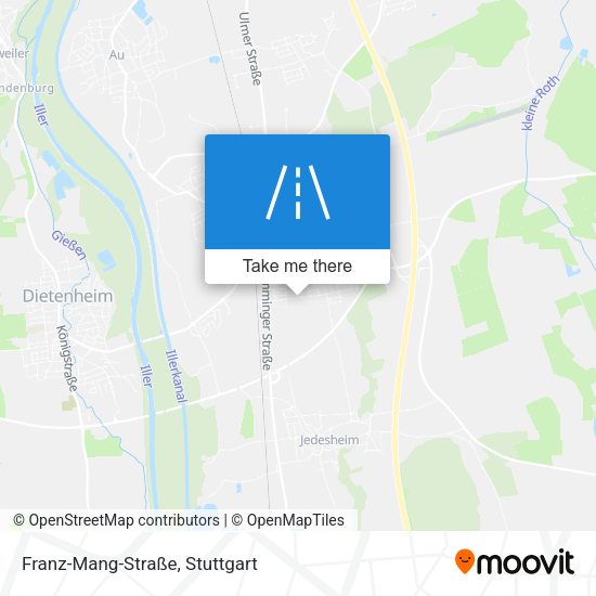 Franz-Mang-Straße map