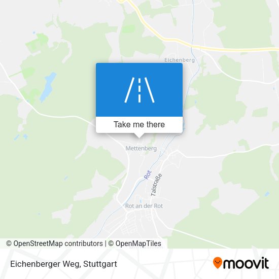 Карта Eichenberger Weg
