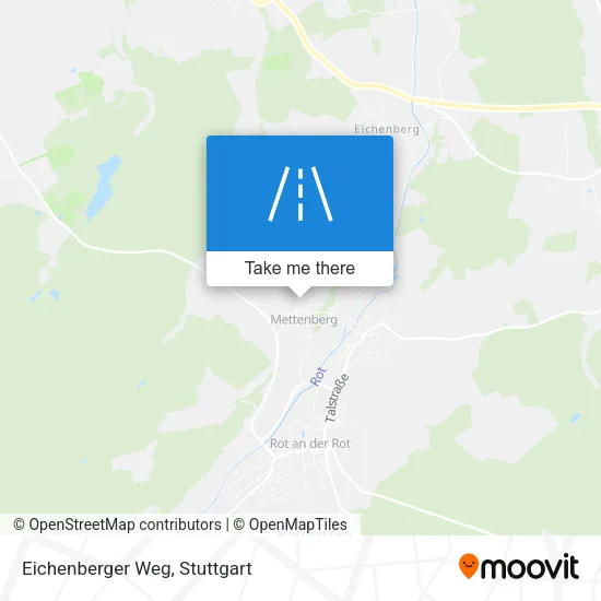 Карта Eichenberger Weg