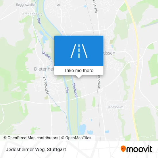 Карта Jedesheimer Weg