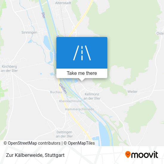 Карта Zur Kälberweide