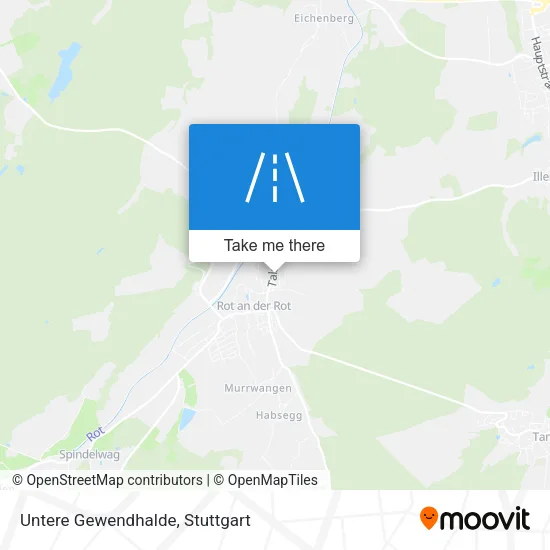 Карта Untere Gewendhalde