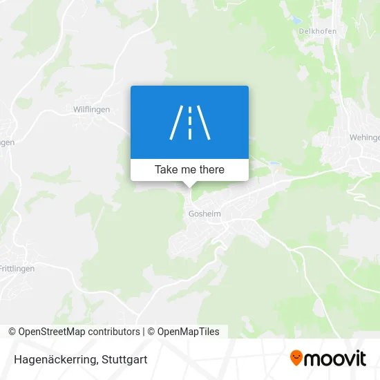 Карта Hagenäckerring