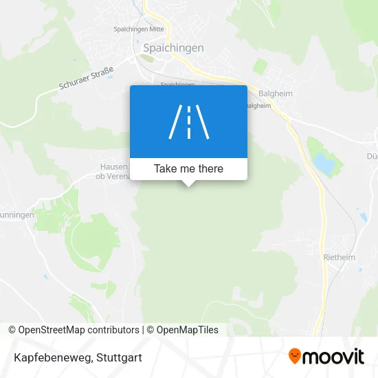 Карта Kapfebeneweg