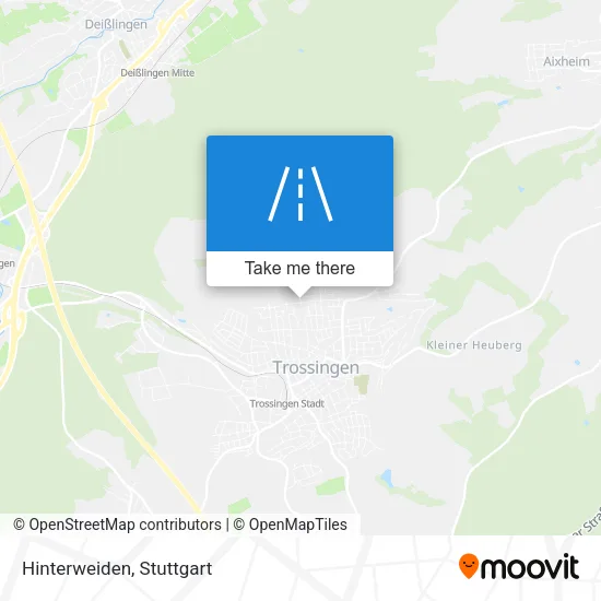Карта Hinterweiden