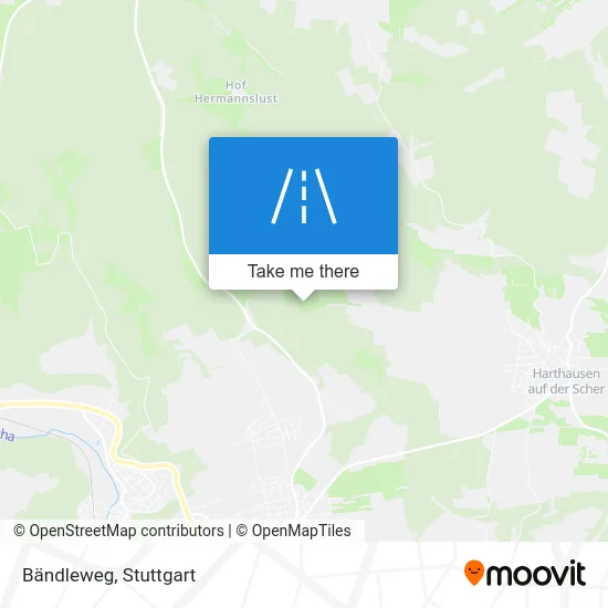 Карта Bändleweg