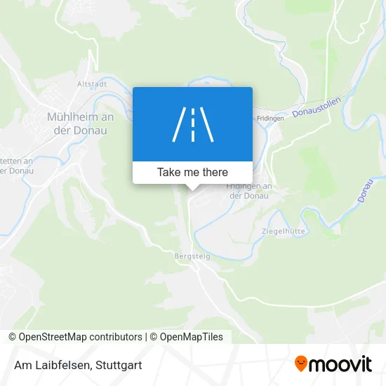 Карта Am Laibfelsen