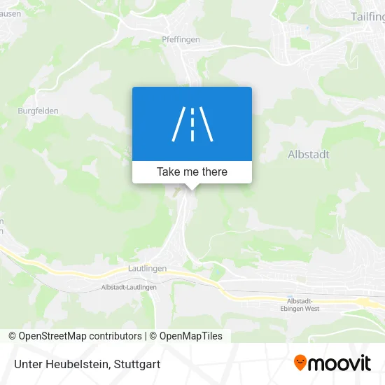 Карта Unter Heubelstein
