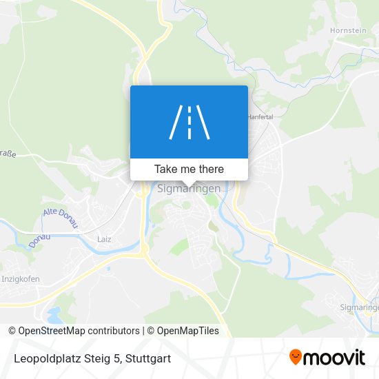 Leopoldplatz Steig 5 map