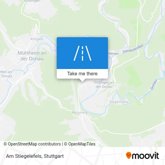 Карта Am Stiegelefels